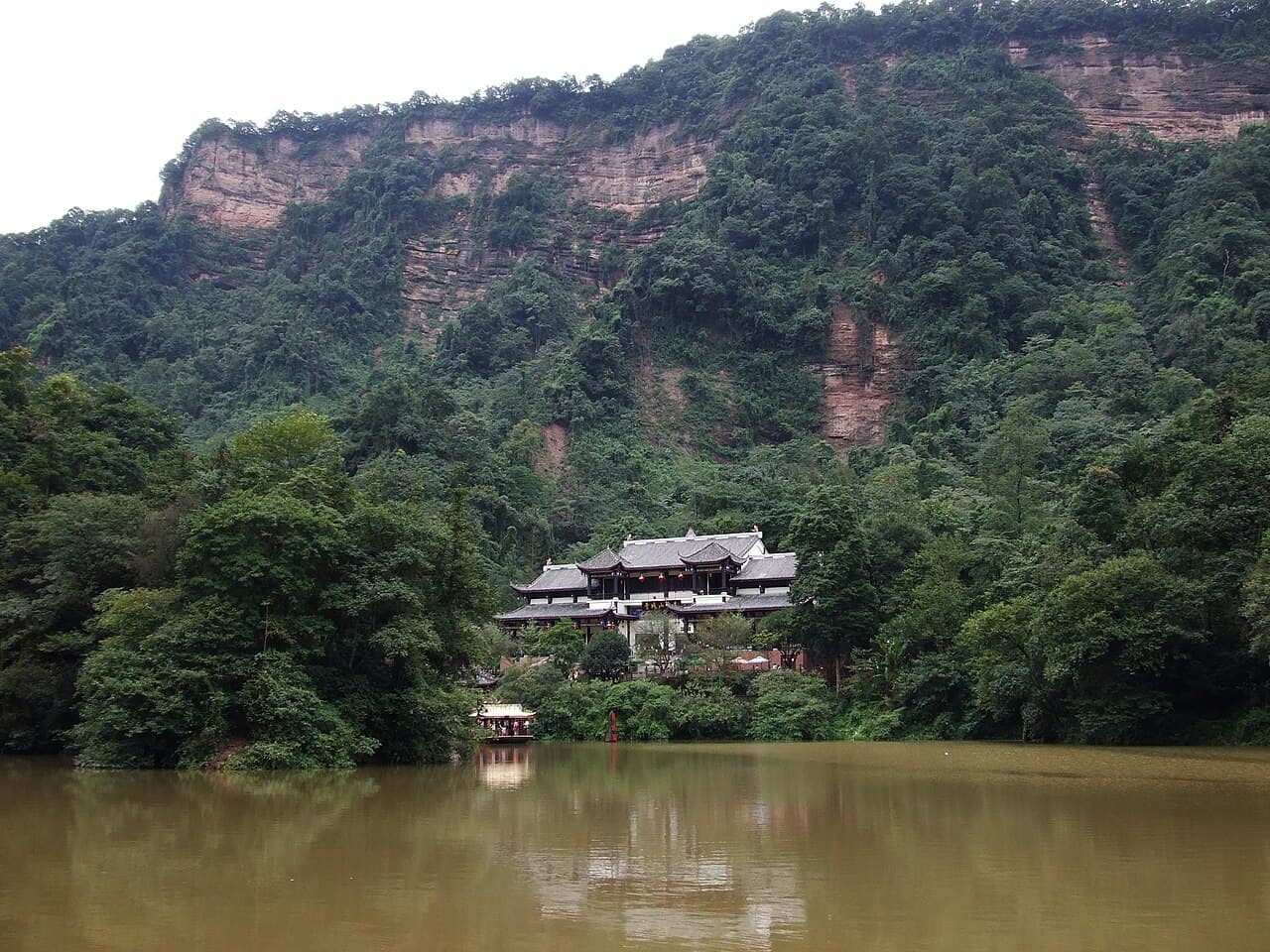 Mount Qingcheng cableway lower station